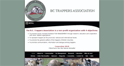 Desktop Screenshot of bctrappers.bc.ca